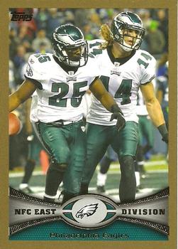 2012 Topps - Gold #346 Eagles Team Leaders Front