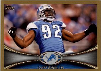 2012 Topps - Gold #359 Cliff Avril Front
