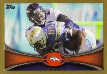 2012 Topps - Gold #381 Champ Bailey Front