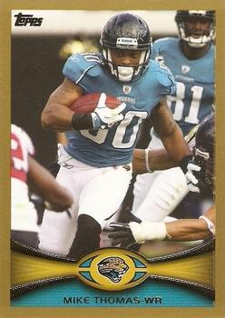 2012 Topps - Gold #389 Mike Thomas Front