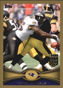 2012 Topps - Gold #425 Terrell Suggs Front