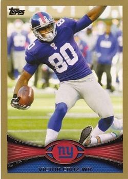 2012 Topps - Gold #430 Victor Cruz Front