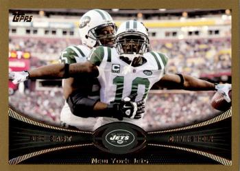 2012 Topps - Gold #439 Jets Team Leaders Front
