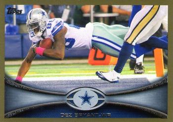 2012 Topps - Gold #69 Dez Bryant Front