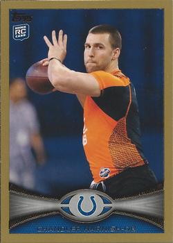 2012 Topps - Gold #92 Chandler Harnish Front