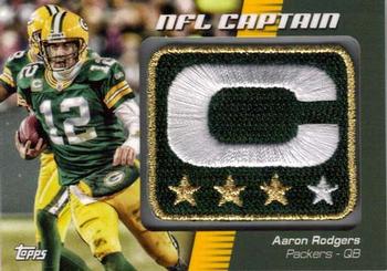 2012 Topps - NFL Captains Patches #NCP-AR Aaron Rodgers Front