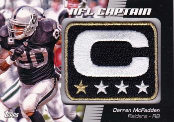 2012 Topps - NFL Captains Patches #NCP-DM Darren McFadden Front