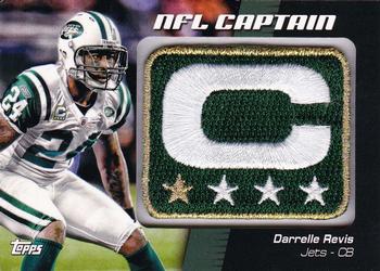 2012 Topps - NFL Captains Patches #NCP-DR Darrelle Revis Front