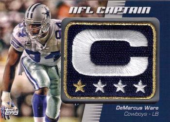 2012 Topps - NFL Captains Patches #NCP-DW DeMarcus Ware Front