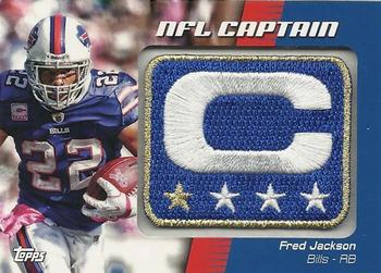 2012 Topps - NFL Captains Patches #NCP-FJ Fred Jackson Front