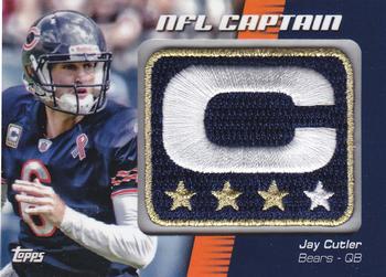 2012 Topps - NFL Captains Patches #NCP-JC Jay Cutler Front