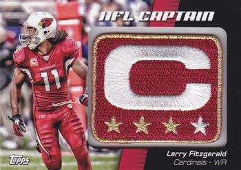 2012 Topps - NFL Captains Patches #NCP-LF Larry Fitzgerald Front