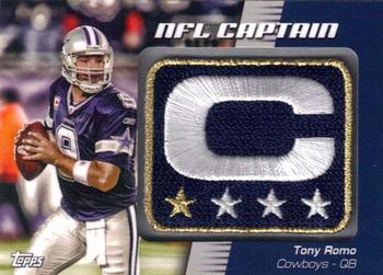 2012 Topps - NFL Captains Patches #NCP-TR Tony Romo Front