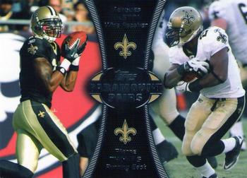 2012 Topps - Paramount Pairs #PA-CT Marques Colston / Pierre Thomas Front