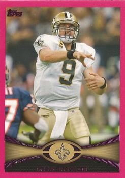 2012 Topps - Pink #100 Drew Brees Front