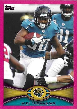 2012 Topps - Pink #389 Mike Thomas Front