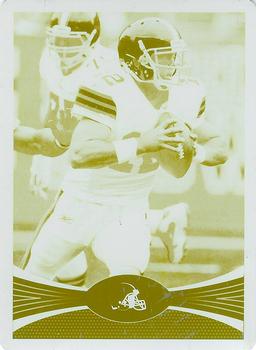 2012 Topps - Printing Plates Yellow #4 Colt McCoy Front