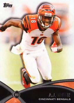 2012 Topps - Prolific Playmakers #PP-AJG A.J. Green Front