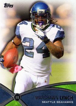 2012 Topps - Prolific Playmakers #PP-ML Marshawn Lynch Front