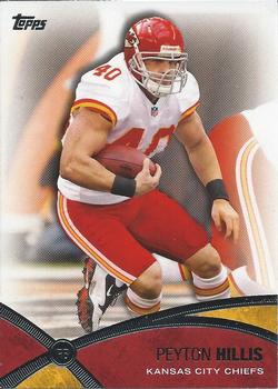 2012 Topps - Prolific Playmakers #PP-PHI Peyton Hillis Front