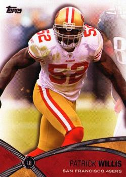 2012 Topps - Prolific Playmakers #PP-PW Patrick Willis Front