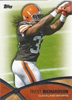 2012 Topps - Prolific Playmakers #PP-TR Trent Richardson Front