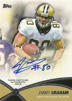 2012 Topps - Prolific Playmakers Autographs #PPA-JG Jimmy Graham Front