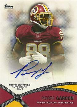 2012 Topps - Prolific Playmakers Autographs #PPA-PG Pierre Garcon Front
