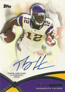 2012 Topps - Prolific Playmakers Autographs #PPA-PH Percy Harvin Front