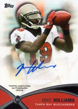 2012 Topps - Prolific Playmakers Autographs #PPA-MWI Mike Williams Front
