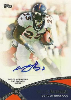 2012 Topps - Prolific Playmakers Autographs #PPA-WM Willis McGahee Front