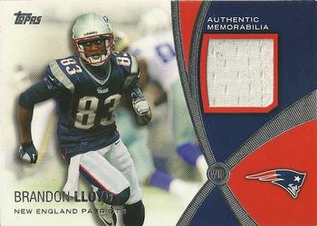 2012 Topps - Prolific Playmakers Relics #PPR-BL Brandon Lloyd Front