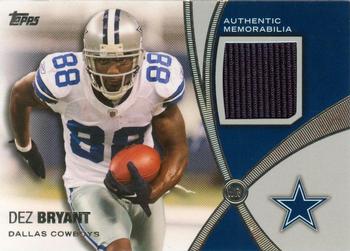 2012 Topps - Prolific Playmakers Relics #PPR-DBR Dez Bryant Front