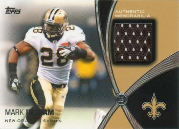 2012 Topps - Prolific Playmakers Relics #PPR-MI Mark Ingram Front
