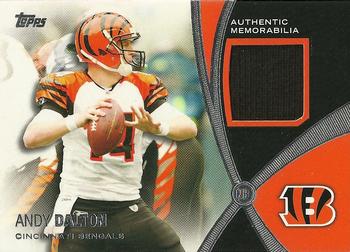 2012 Topps - Prolific Playmakers Relics #PPR-AD Andy Dalton Front