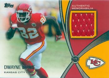 2012 Topps - Prolific Playmakers Relics #PPR-DB Dwayne Bowe Front