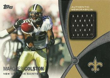 2012 Topps - Prolific Playmakers Relics #PPR-MC Marques Colston Front