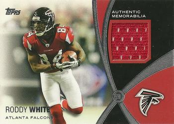 2012 Topps - Prolific Playmakers Relics #PPR-RW Roddy White Front