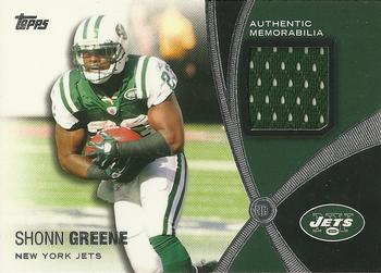 2012 Topps - Prolific Playmakers Relics #PPR-SG Shonn Greene Front