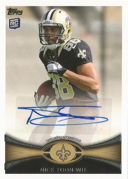2012 Topps - Rookie Autographs #63 Nick Toon Front