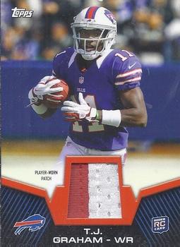 2012 Topps - Rookie Patch #RP-TG T.J. Graham Front