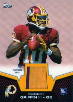 2012 Topps - Rookie Patch #RP-RG Robert Griffin III Front