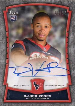 2012 Topps - Rookie Premiere Autographs #RPA-DP DeVier Posey Front
