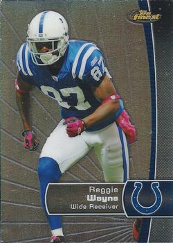 2012 Finest #34 Reggie Wayne Front