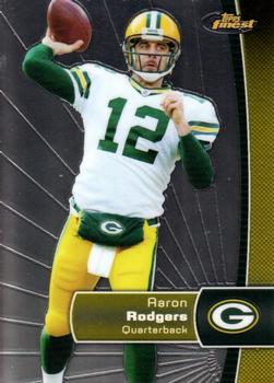 2012 Finest #1 Aaron Rodgers Front