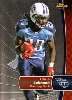 2012 Finest #41 Chris Johnson Front