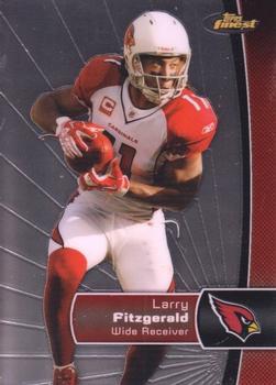 2012 Finest #43 Larry Fitzgerald Front