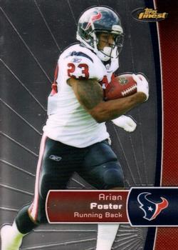 2012 Finest #80 Arian Foster Front