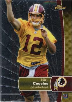 2012 Finest #104 Kirk Cousins Front