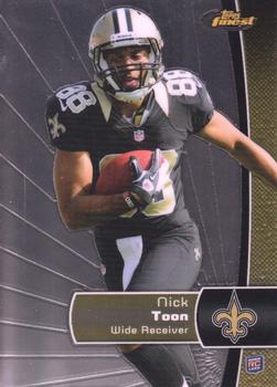 2012 Finest #123 Nick Toon Front